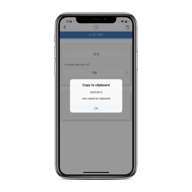 Percentages Calculator percent change